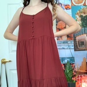 Maroon Dress